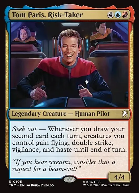 Tom Paris, Risk-Taker