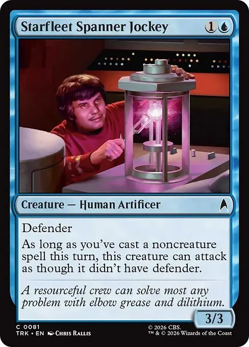 Starfleet Spanner Jockey