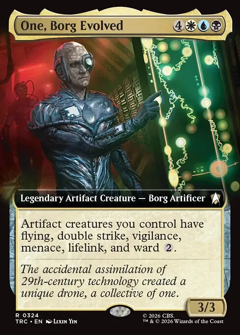 One, Borg Evolved - Foil