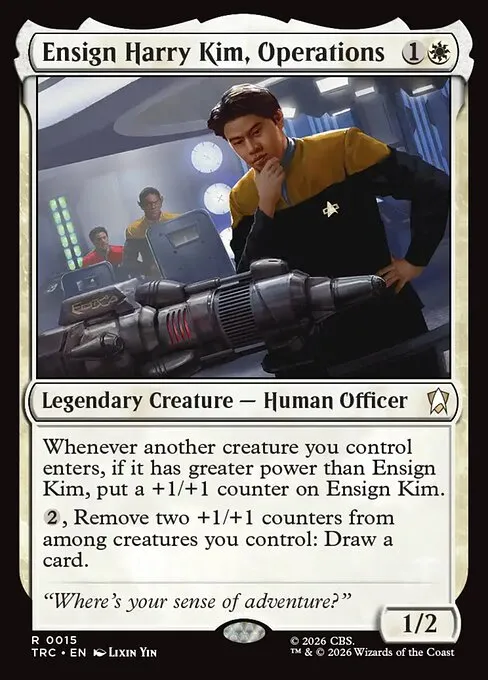 Ensign Harry Kim, Operations - Foil