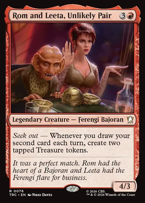 Rom and Leeta, Unlikely Pair