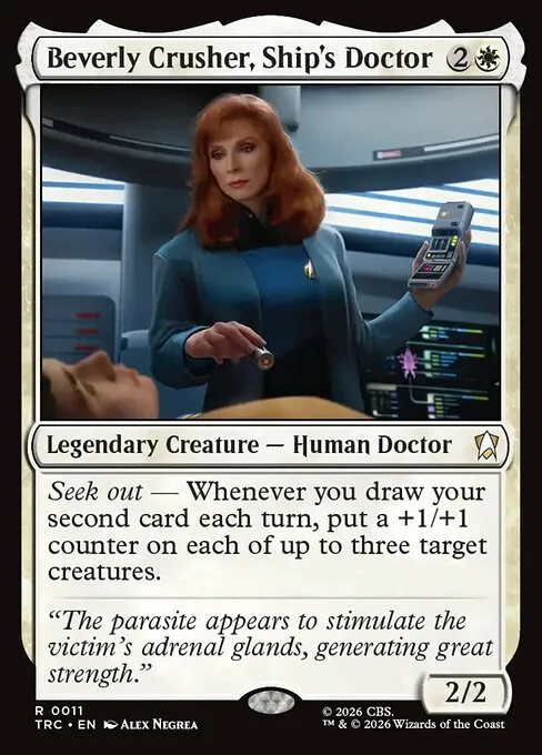 Beverly Crusher, Ship's Doctor - Foil