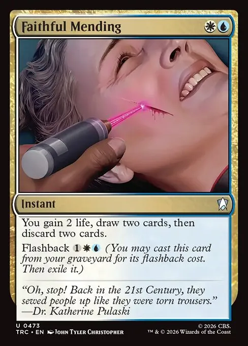 Faithful Mending - Foil