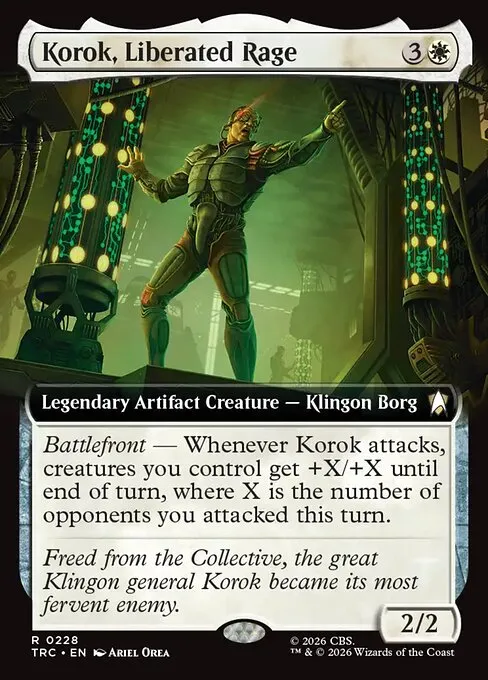Korok, Liberated Rage - Foil