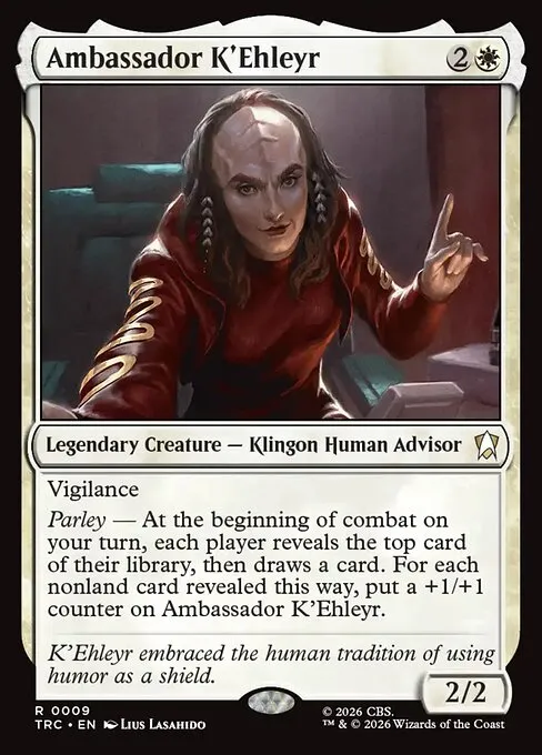 Ambassador K'Ehleyr - Foil