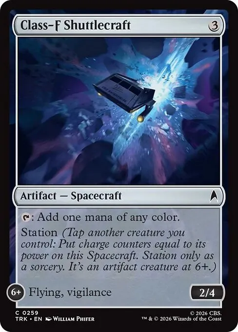 Class-F Shuttlecraft