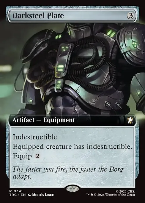 Darksteel Plate - Foil