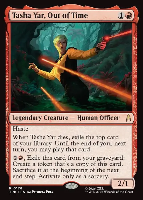 Tasha Yar, Out of Time - Foil