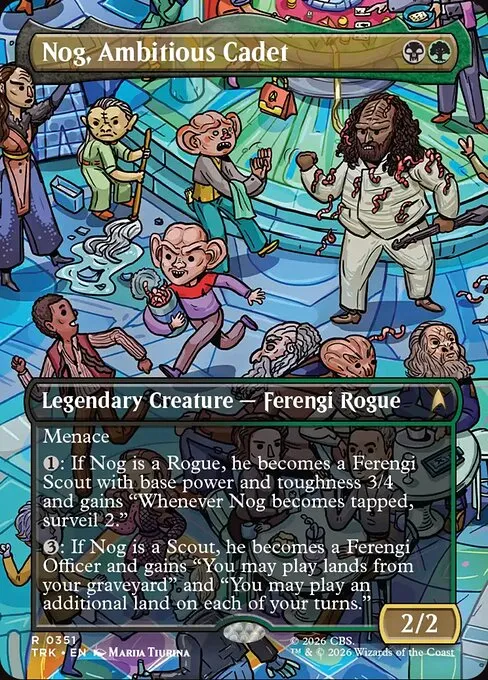 Nog, Ambitious Cadet