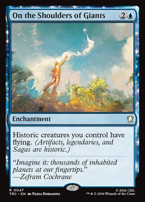On the Shoulders of Giants - Foil