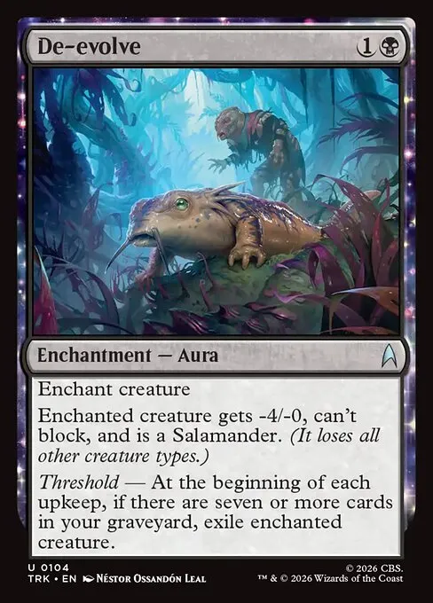 De-evolve - Foil