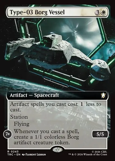 Type-03 Borg Vessel - Foil