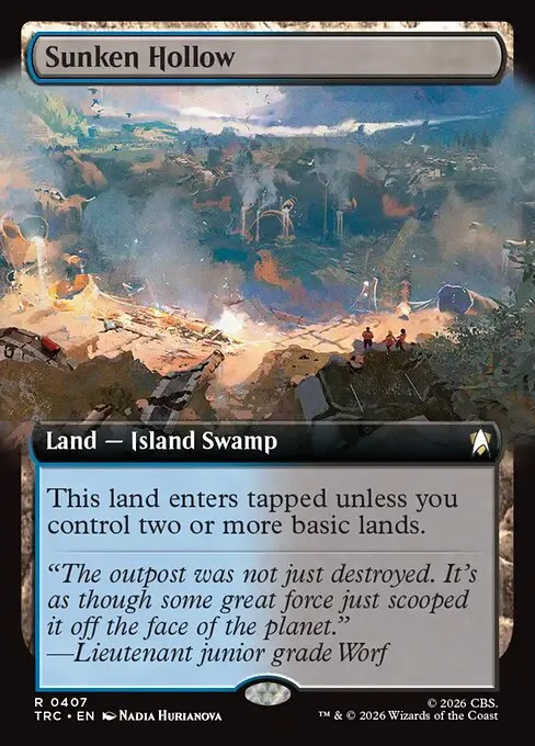 Sunken Hollow - Foil