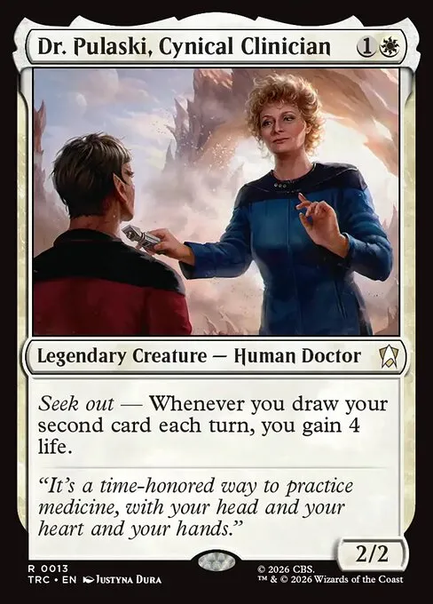 Dr. Pulaski, Cynical Clinician - Foil