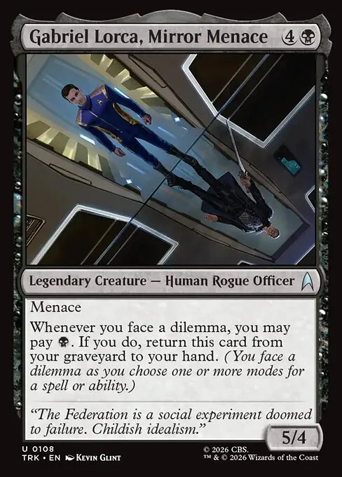 Gabriel Lorca, Mirror Menace - Foil