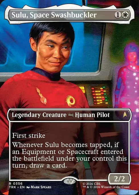 Sulu, Space Swashbuckler - Foil