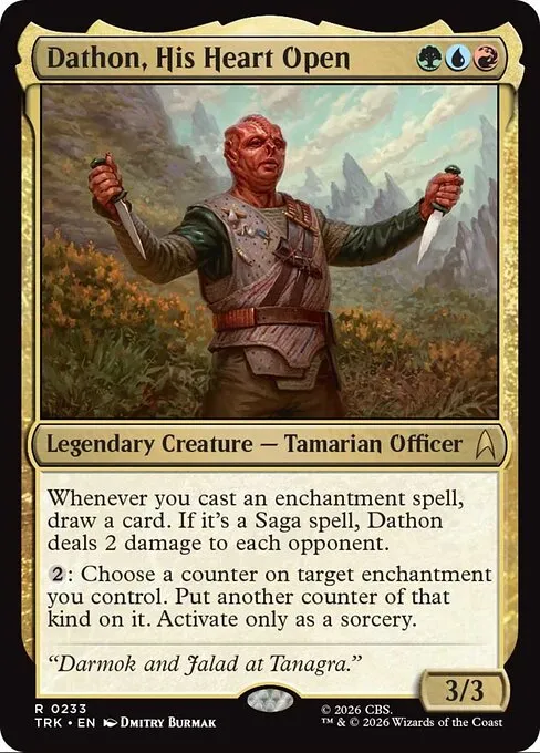 Dathon, His Heart Open