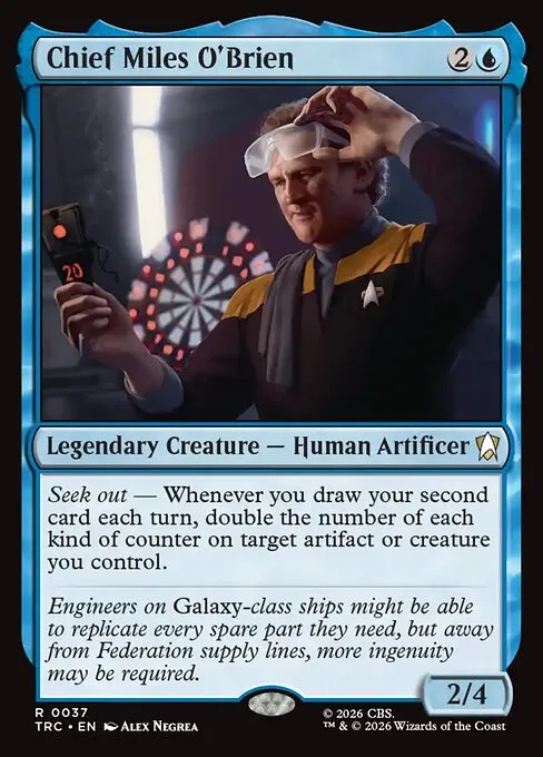 Chief Miles O'Brien - Foil