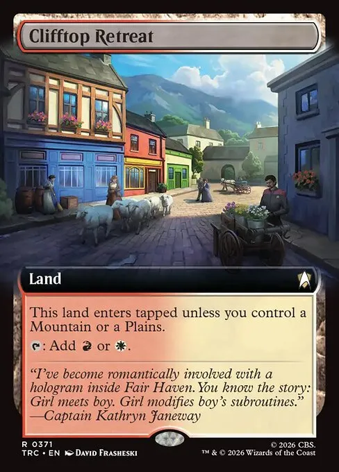 Clifftop Retreat - Foil