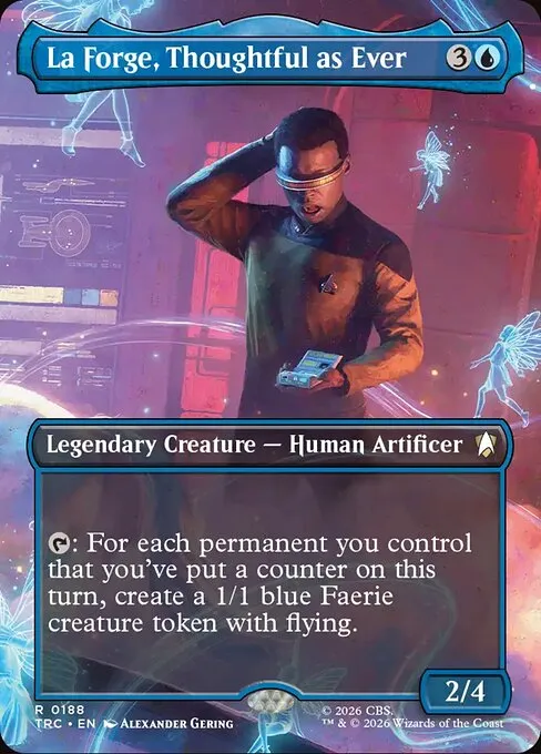 La Forge, Thoughtful as Ever