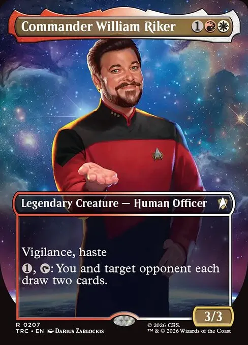 Commander William Riker - Foil