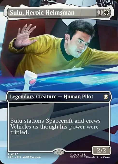 Sulu, Heroic Helmsman - Foil