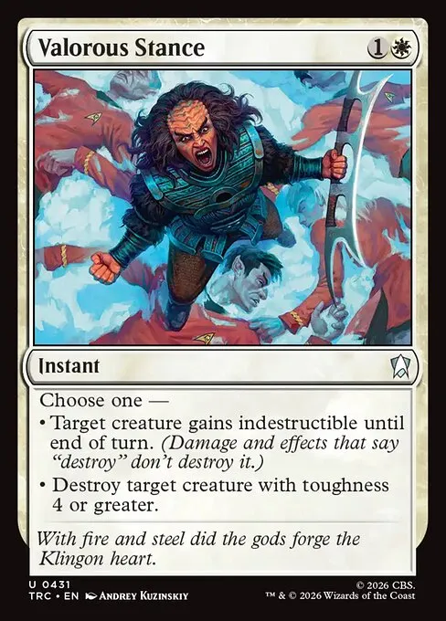 Valorous Stance - Foil