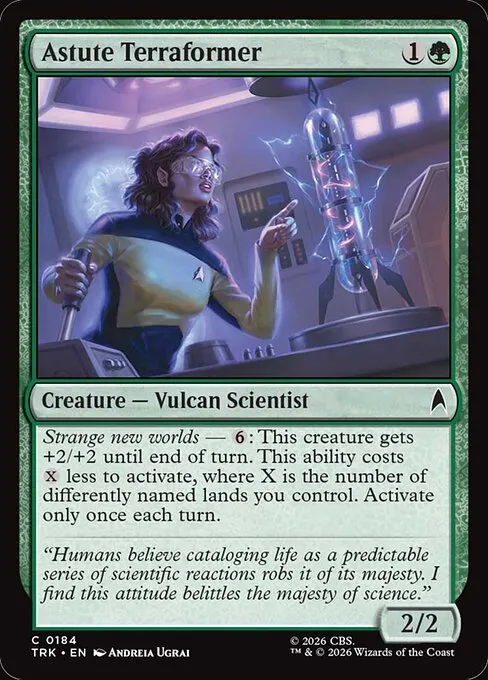Astute Terraformer