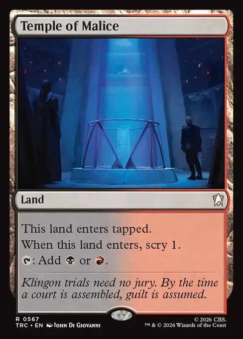 Temple of Malice - Foil