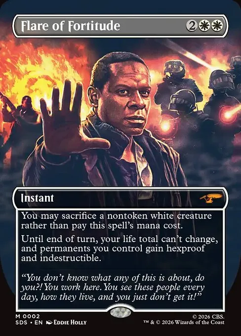 Flare of Fortitude - Foil