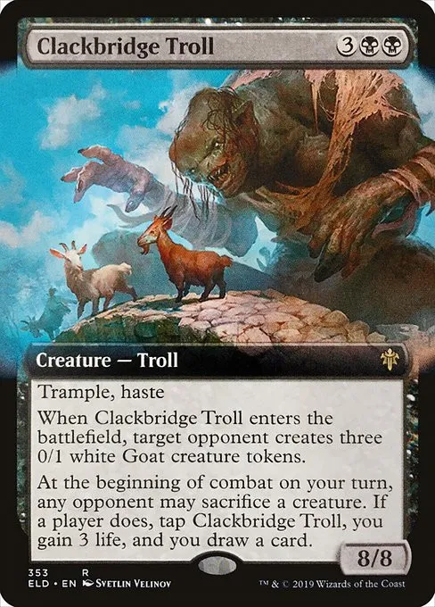 Clackbridge Troll - Foil