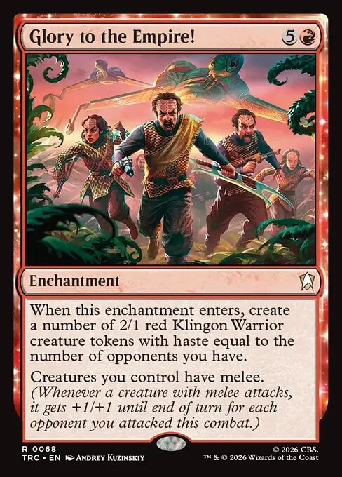Glory to the Empire! - Foil
