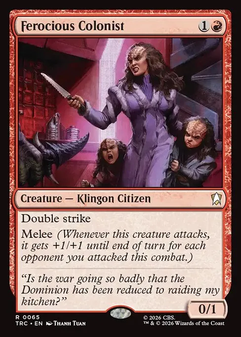 Ferocious Colonist - Foil