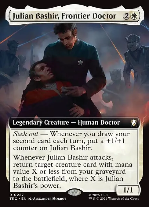 Julian Bashir, Frontier Doctor - Foil