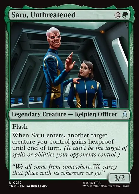 Saru, Unthreatened - Foil