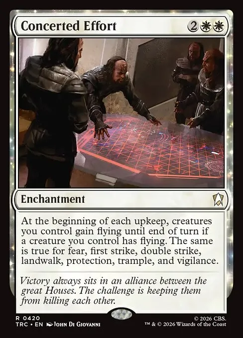 Concerted Effort - Foil