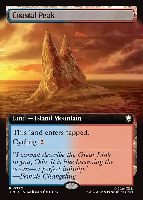 Coastal Peak - Foil