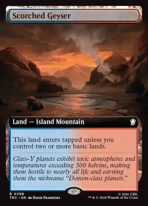 Scorched Geyser - Foil
