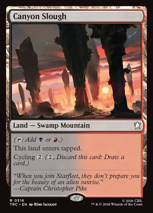 Canyon Slough - Foil