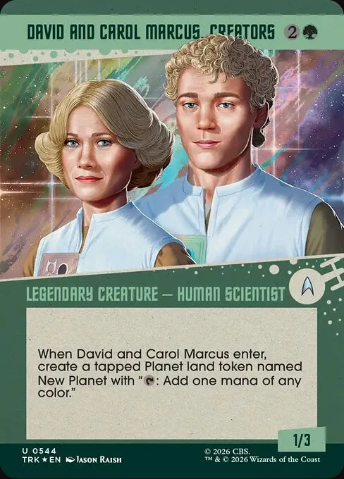 David and Carol Marcus, Creators - Foil