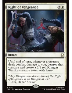 Right of Vengeance - Foil