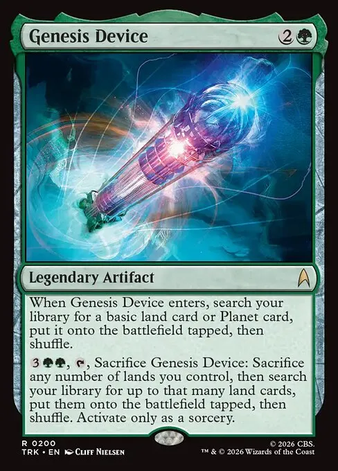 Genesis Device - Foil