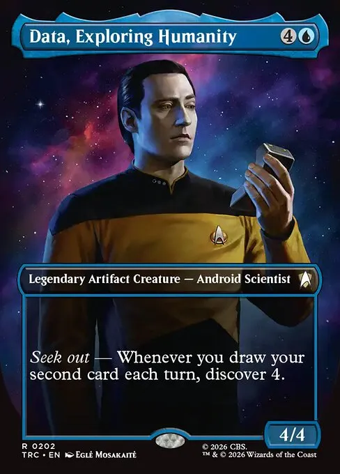 Data, Exploring Humanity
