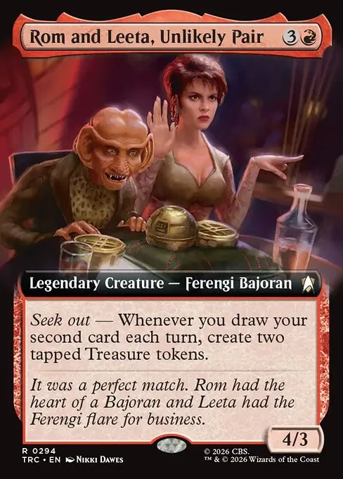 Rom and Leeta, Unlikely Pair - Foil