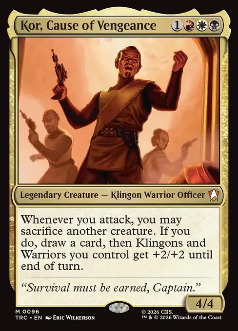 Kor, Cause of Vengeance - Foil