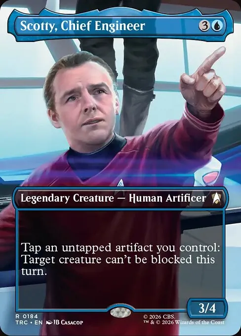 Scotty, Chief Engineer
