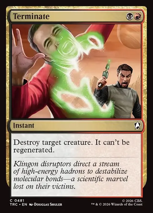 Terminate - Foil