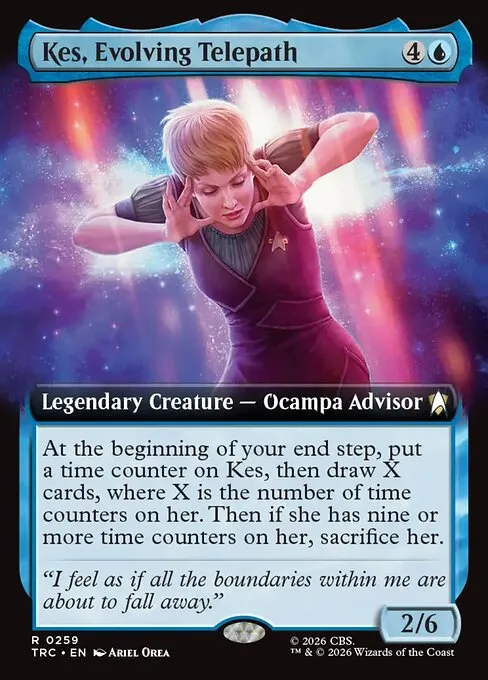 Kes, Evolving Telepath