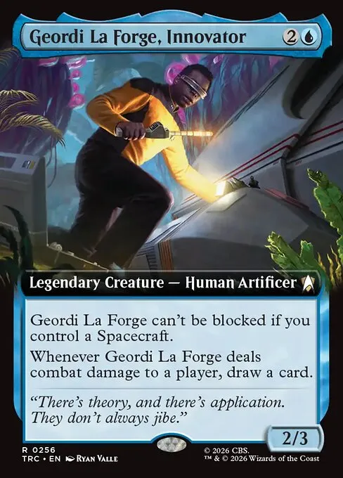 Geordi La Forge, Innovator - Foil
