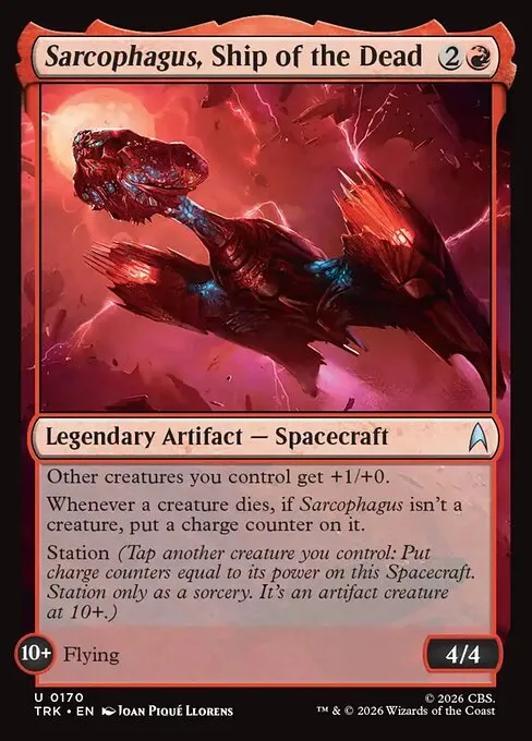 Sarcophagus, Ship of the Dead - Foil